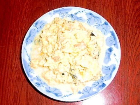 レンジで簡単★ツナ入り炒り卵